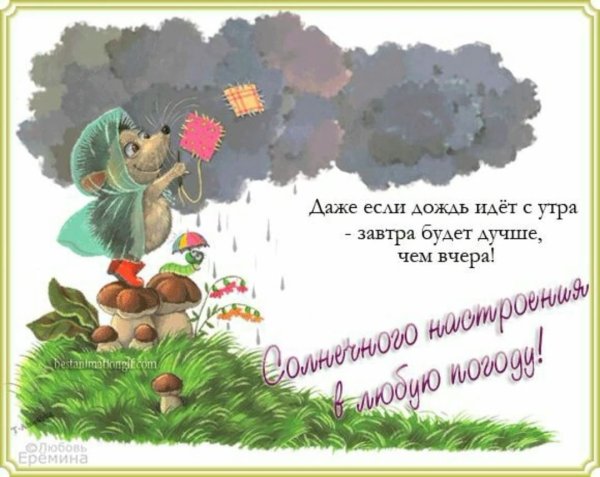 Хорошего настроения в любуютпогоду