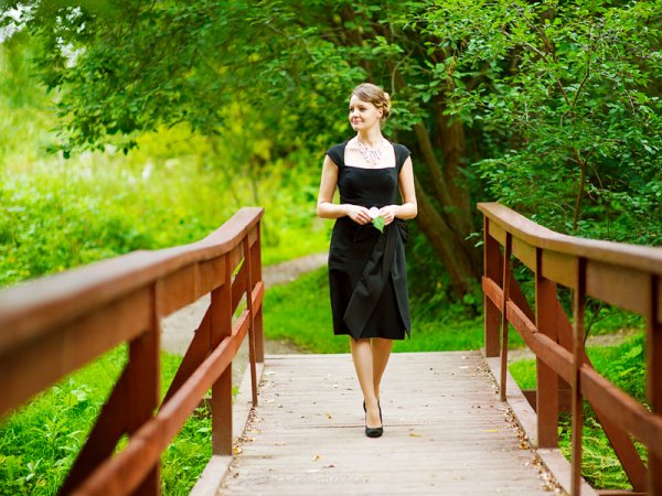 Женщина в парке