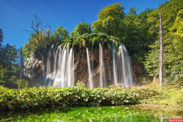 Водопады Хорватии Плитвицкие
