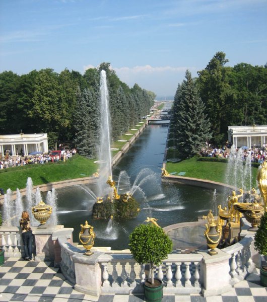 Парк Петродворец Нижний парк
