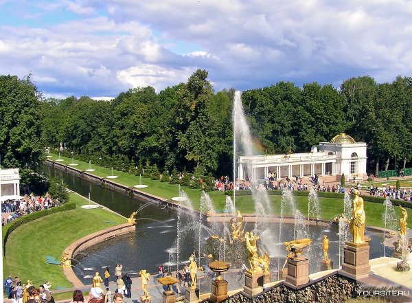 Нижний парк Петергофа Петергоф фонтаны