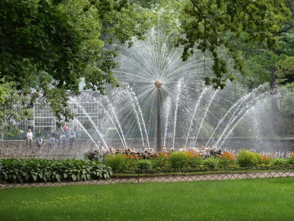 Парк фонтанов в Петергофе