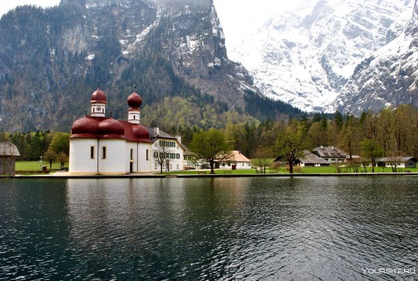 Кёнигзее озеро в Германии