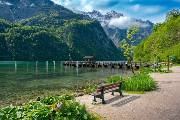 Бавария озеро Кенигзее