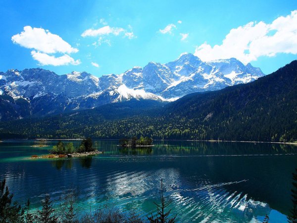 Айбзее озеро в Германии