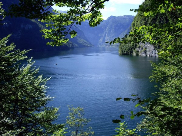 Кёнигзее озеро в Германии