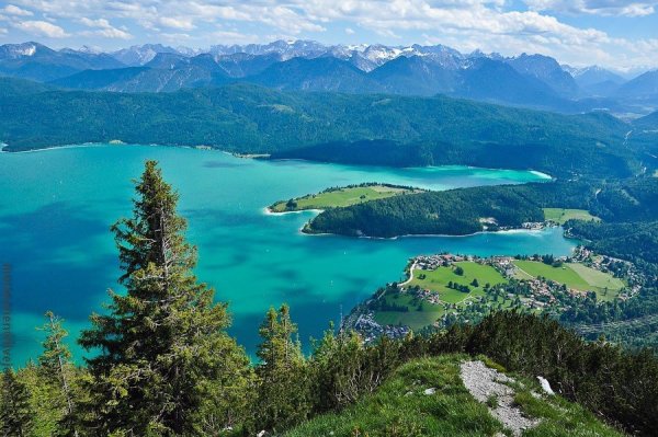 Вальхензее Бавария Германия