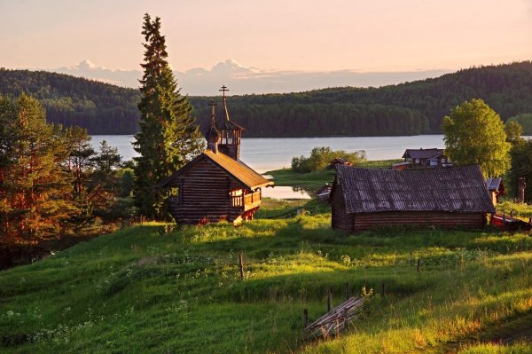 Часовня Иоанна Богослова Зехново Кенозерье