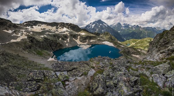 Озеро Аманауз Архыз
