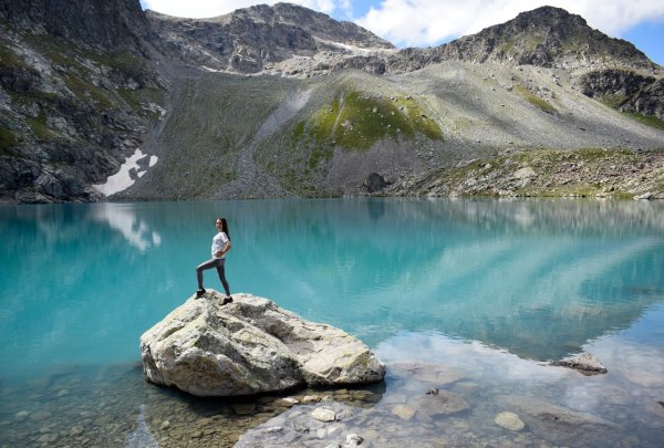 Семицветное озеро Архыз