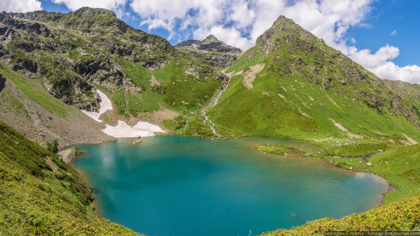 Озеро Айматлы-Джагалы Архыз
