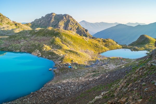 Архыз Софийские озера голубые