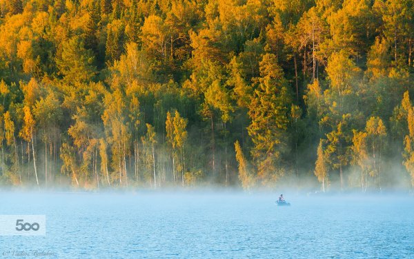 Таватуй озеро осень