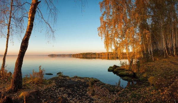 Таватуй озеро осень
