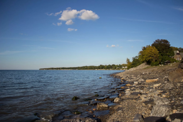 Озеро Эри Северная Америка