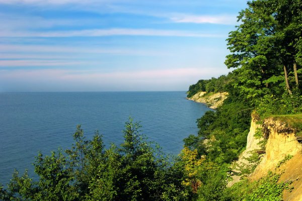 Озеро Эри озер Северной Америки