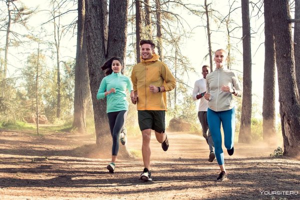 Пробежка на природе