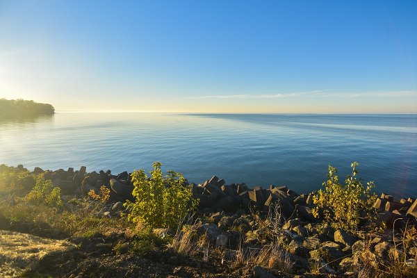 Озеро Эри Северная Америка