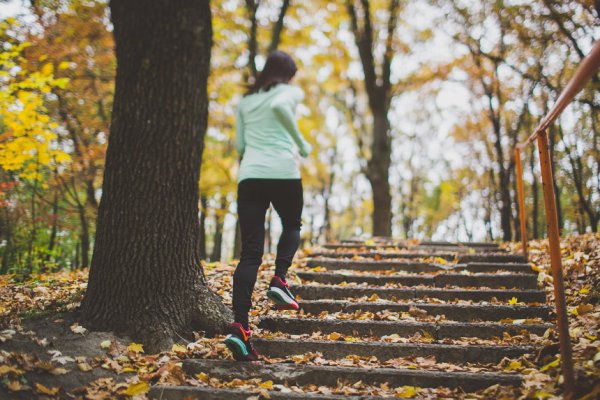 Бег осенью
