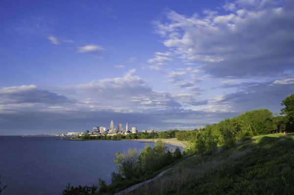 Озеро Эри Канада