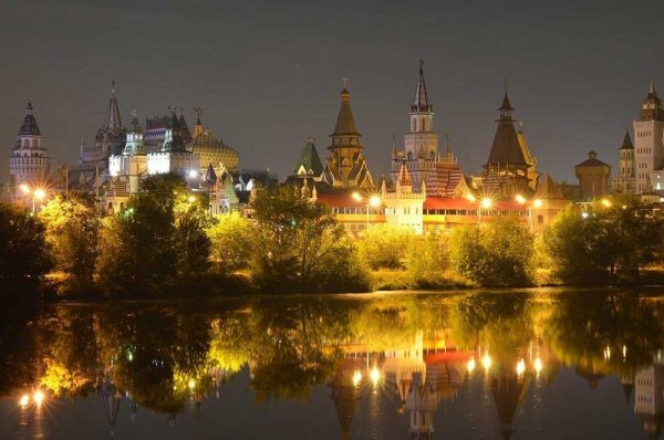 Москва Измайлово Кремль и парк