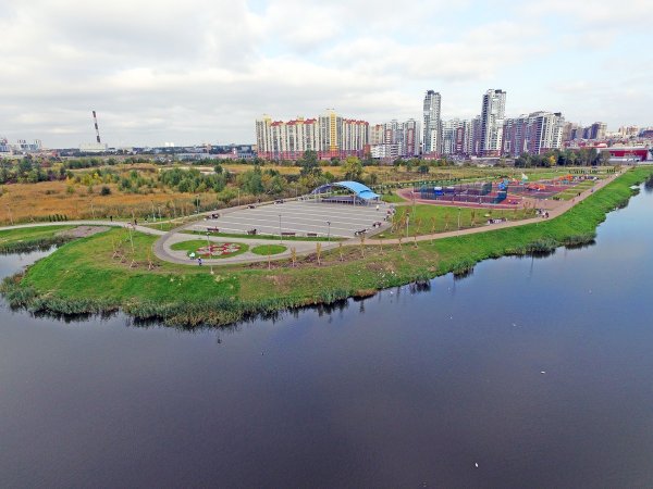 Парк озеро долгое Санкт-Петербург