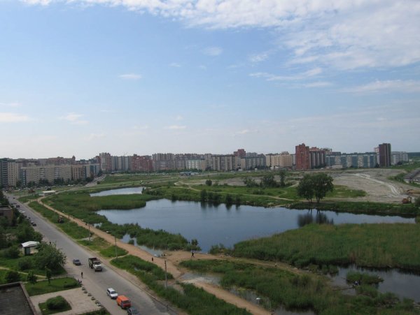 Парк озеро долгое Приморский район