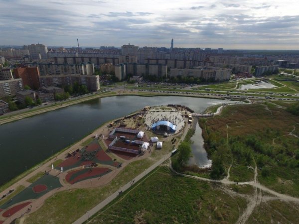 Парк озеро долгое Приморский район