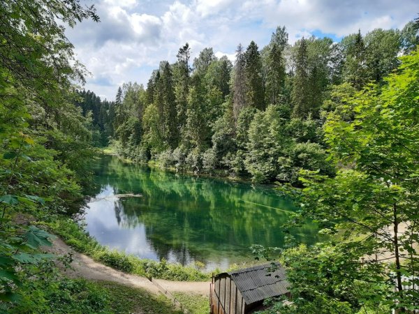 Деревня Лопухинка Радоновое озеро