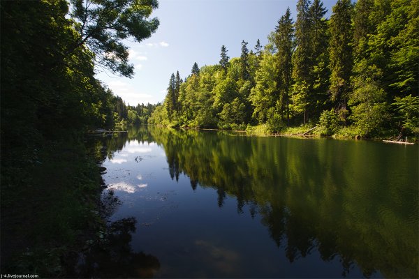 Радоновые озёра в Ленинградской области Лопухинка