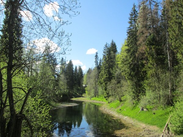 Радоновые источники и озёра в деревне Лопухинка