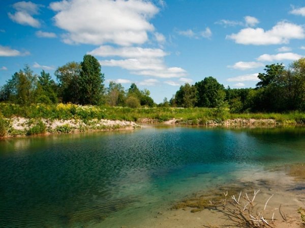 Радоновые озёра в Ленинградской Лопухинка