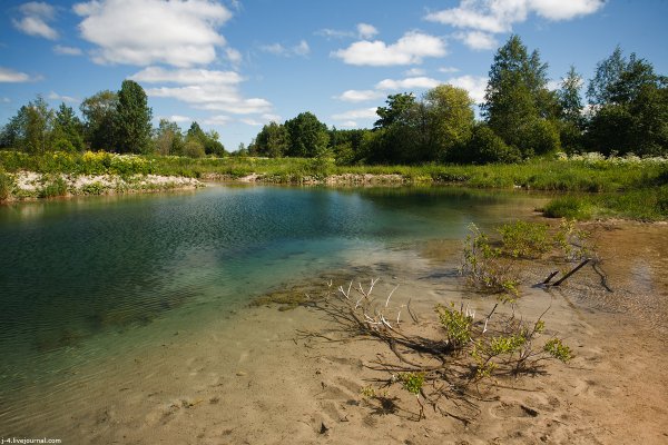 Голубое озеро Лужский район