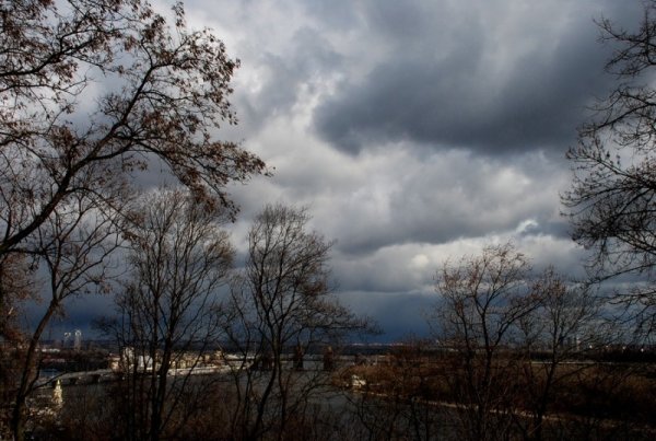 Поздняя хмурая осень