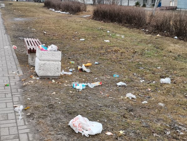 Мусорки на улицах города