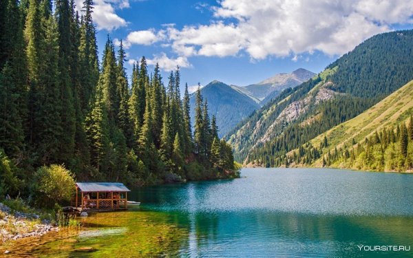 Кольсайские озера Казахстана