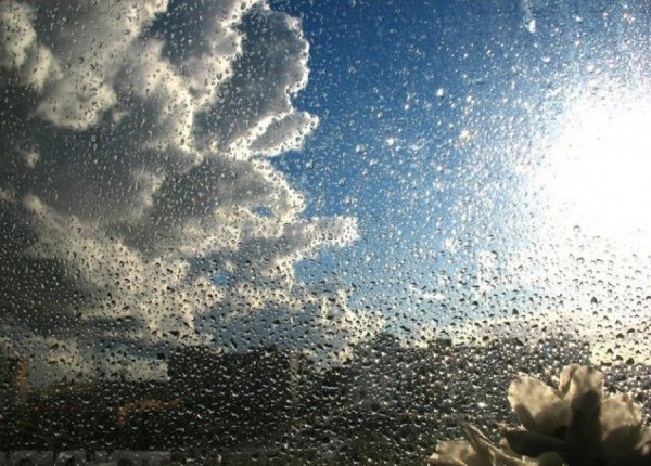 Переменная облачность дождь