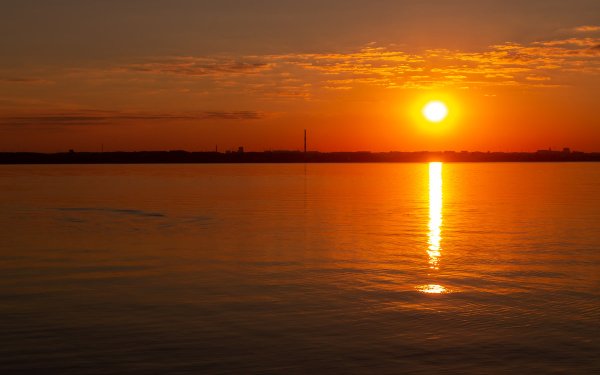 Озеро Смолино Челябинск закат