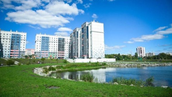 Набережная озера Смолино Челябинск