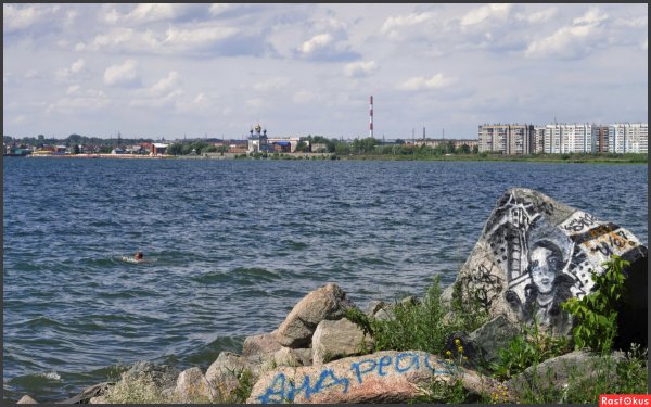 Карьер на озере Смолино Челябинск