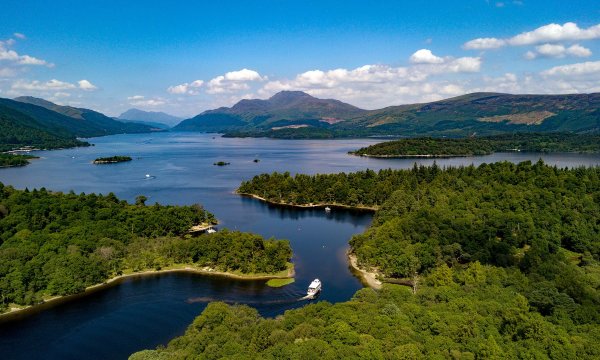 Шотландия озеро Loch Lomond