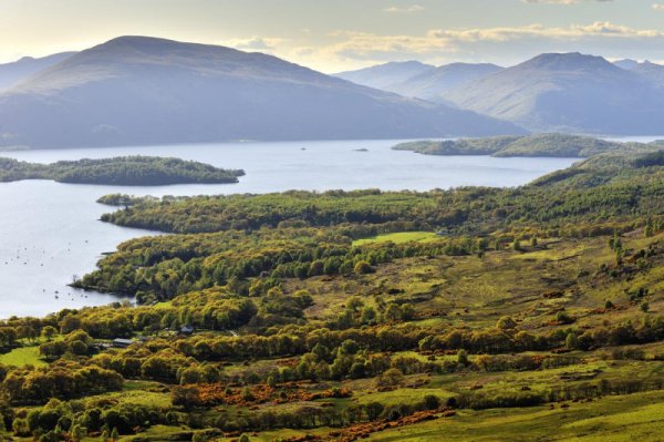 Озеро лох ломонд