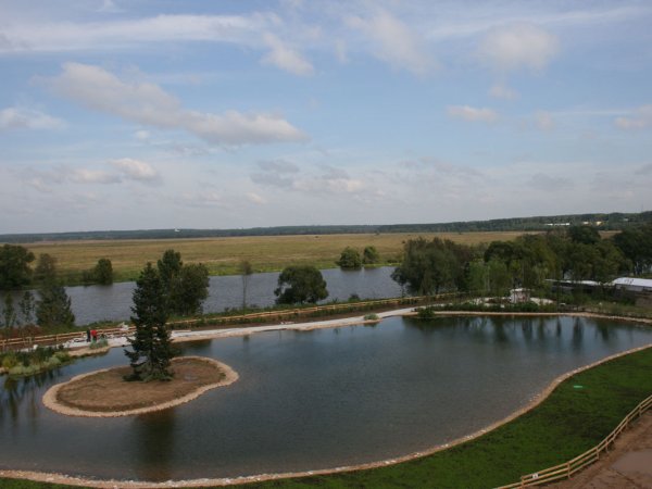 Большой искусственный пруд