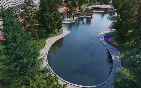 Лизин пруд Тюфелева роща