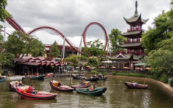 Парк Тиволи Дания