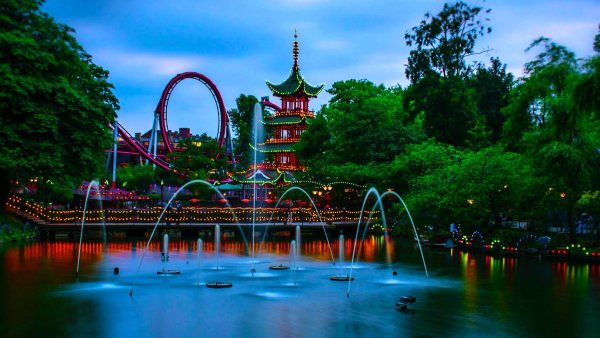 Парк аттракционов «сады Тиволи»