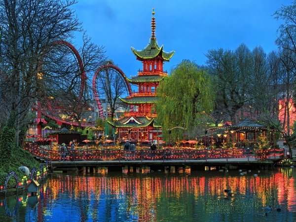 Сады Тиволи Дания