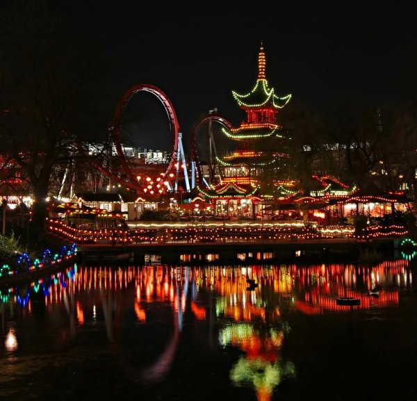 Парк Тиволи Копенгаген