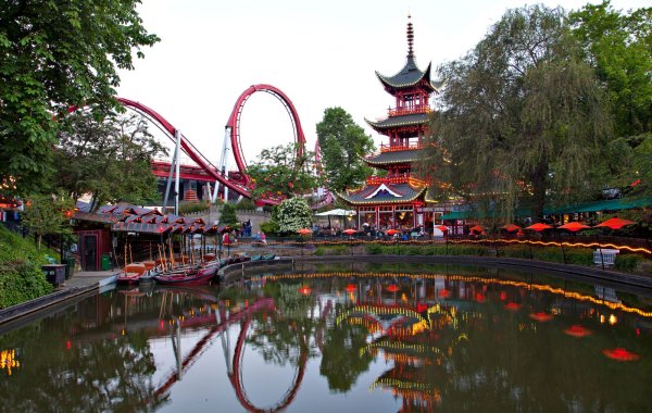 Парк Тиволи аттракционы