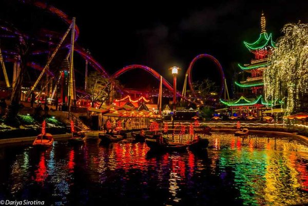 Парк развлечений Тиволи Копенгаген